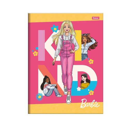Caderno Barbie Sortidos 80 Folhas Foroni (CAPAS SORTIDAS)