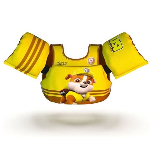 Boia Infantil Colete Salva Vidas Patrulha Canina Rubble