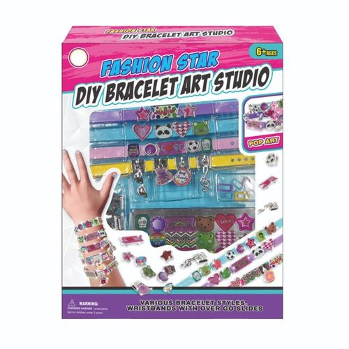 Brinquedo Kit Pulseiras 37 Peças Style Fashion Zippy