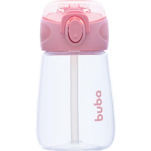 Garrafinha Tritan Rosa 360ml Buba