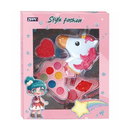 Brinquedo Kit De Maquiagem Unicórnio Style Fashion Zippy Toys