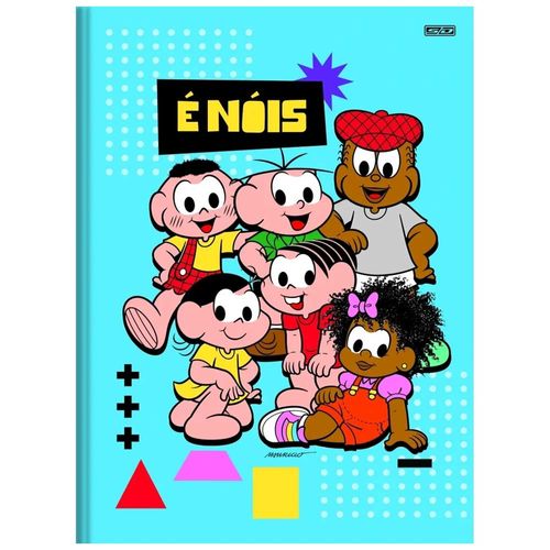 Caderno Brochura Turma Da Mônica Com 80 Folhas São Domingos (Capas Sortidas)