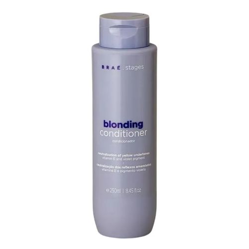 Condicionador Cabelos Loiros Blonding 250ml Braé Stages