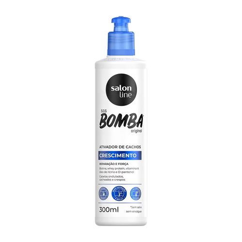 Ativador De Cachos SOS Bomba Original 300ml Salon Line