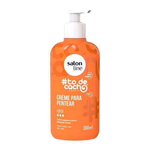 Creme Para Pentear #todecacho Coco 300ml Salon Line