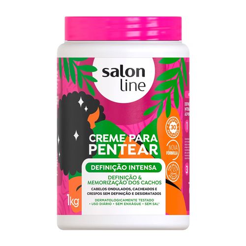 Creme Para Pentear Definição Intensa 1kg Salon Line