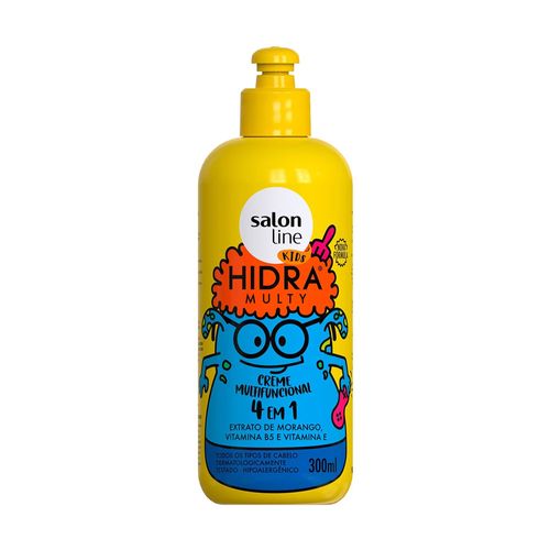 Creme Para Pentear Multifuncional Hidra Multy Kids 300ml Salon Line