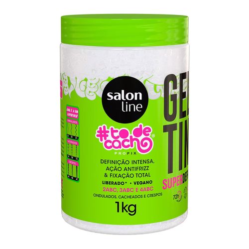 Gelatina #todecacho Não Sai Da Minha Cabeça 1kg Salon Line