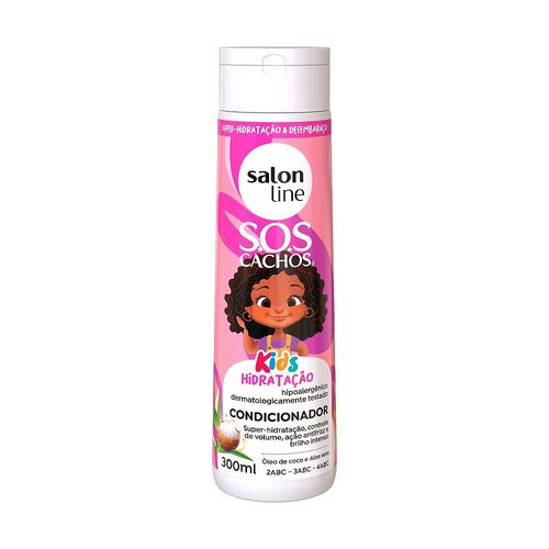 Condicionador s.o.s  cachos Kids 300ml Salon Line