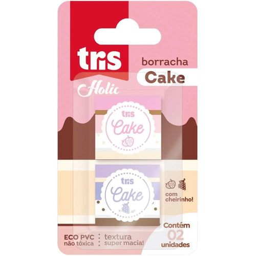 Borracha Decorada Cake Com Cheirinho Tris
