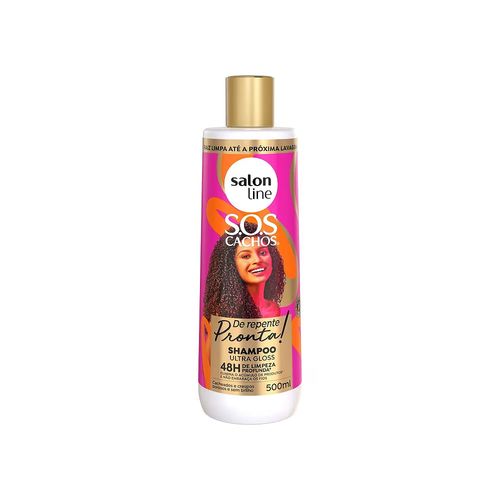 Shampoo De Repente Pronta SOS Cachos 500ml Salon Line