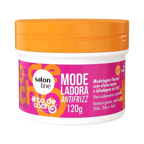 Modeladora Antifrizz ToDeCacho 120g Salon Line