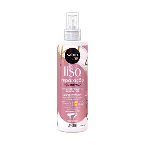 Spray Defrizante Protetor Térmico Meu Liso 240ml Salon Line