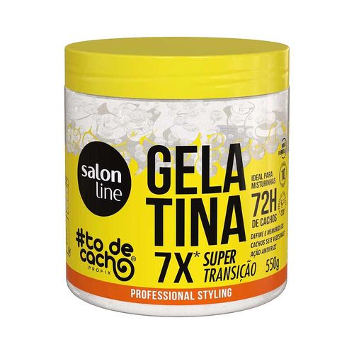 Gelatina Super Transição ToDeCacho 550g  Salon Line