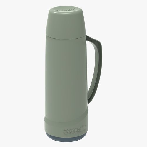 Garrafa Térmica Cristal 1 L Verde Soprano