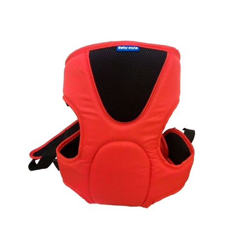 Bolsa Canguru 3 Em 1 Vermelho E Preto Baby Style