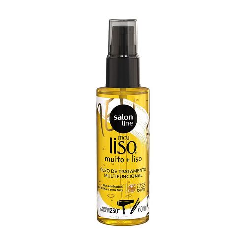 Óleo Capilar De Tratamento Multifuncional Meu Liso Muito + Liso 60ml Salon Line