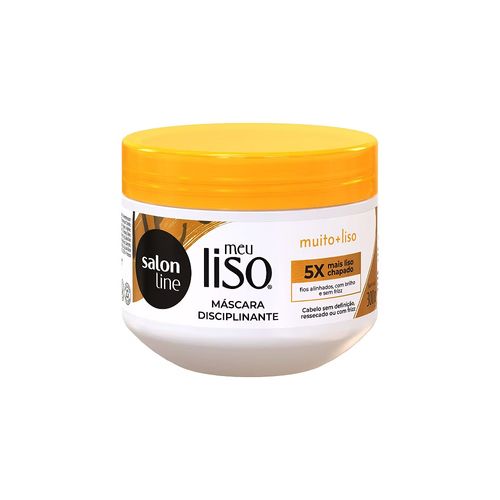 Máscara Hidratante Meu Liso Muito + Liso 300g Salon Line
