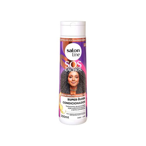 Condicionador Super Óleos SOS Cachos 300ml Salon Line