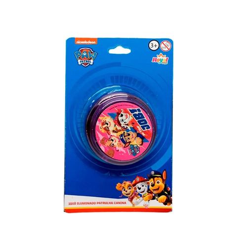 Ioiô Patrulha Canina Iluminado Cores Sortidas Royal Toys
