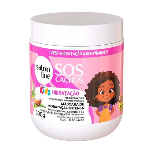 Máscara De Hidratação SOS Cachos Kids 500g Salon Line