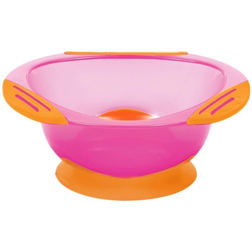 Pratinho Bowl Com Ventosa Rosa 5808 Buba