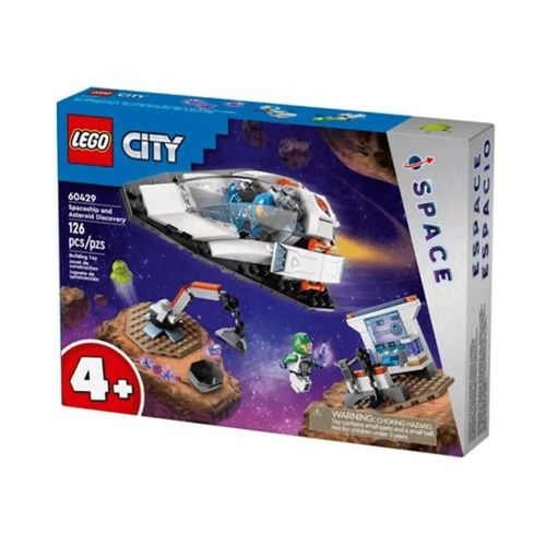 Lego Nave Espacial Descoberta De Asteroides 126 Peças