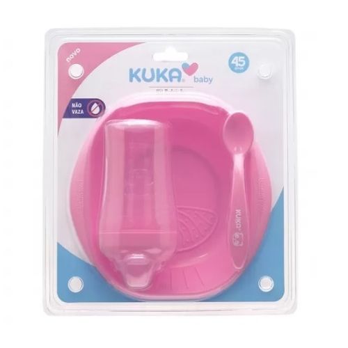 Kit Refeição Rosa 7017 Kuka