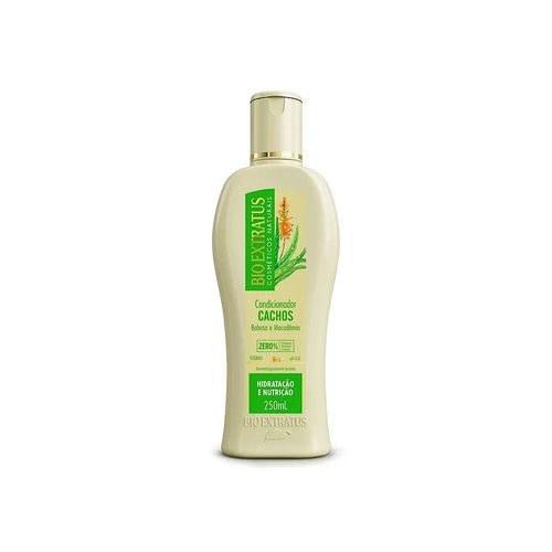 Condicionador Cachos Babosa E Macadâmia 250ml Bio Extratus