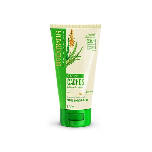 Gelatina Cachos Babosa E Macadâmia 150g Bio Extratus