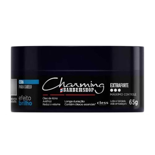 Cera Para Cabelo Extra Forte Charming Efeito Brilho 65g Cless