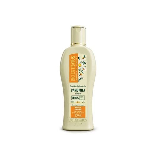 Condicionador Iluminador Camomila E Girassol 250ml Bio Extratus