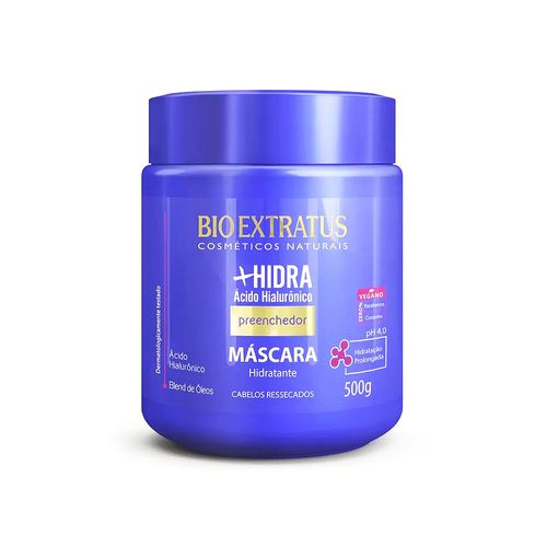Máscara Hidratante +Hidra 500g Bio Extratus