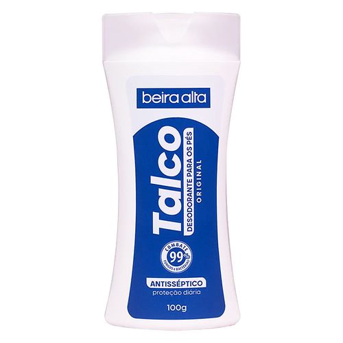 Talco Desodorante Para Os Pés 100g Beira Alta