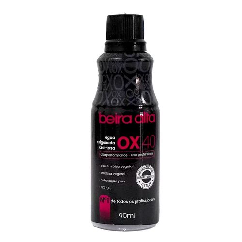 Água Oxigenada Cremosa Black OX 40 90ml Beira Alta