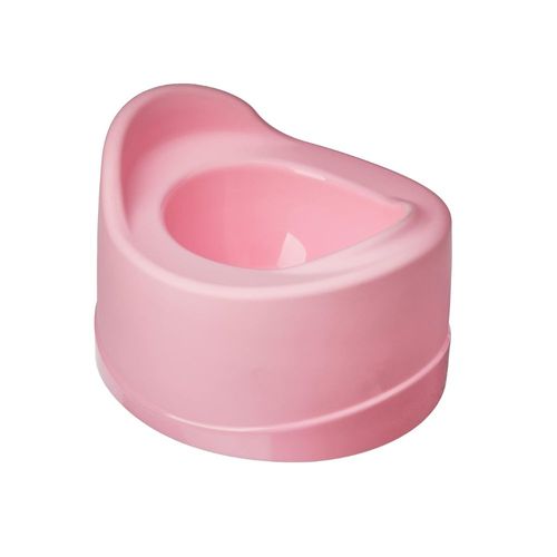 Penico Rosa Bebê Plástico Senremo