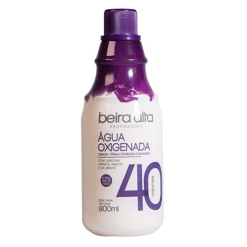 Água Oxigenada 40 volumes 12% 900ml Beira Alta