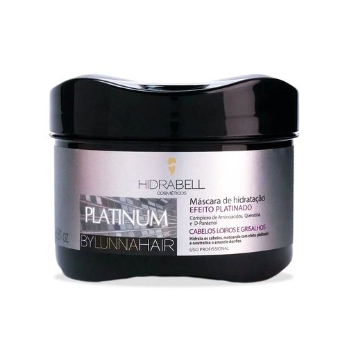 Máscara De Hidratação Platinum Efeito Platinado 250g Hidrabell