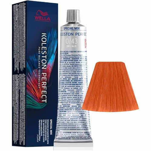 Tintura Koleston Perfect Me+ Special Mix 0/43 Red Gold 60 ml Wella