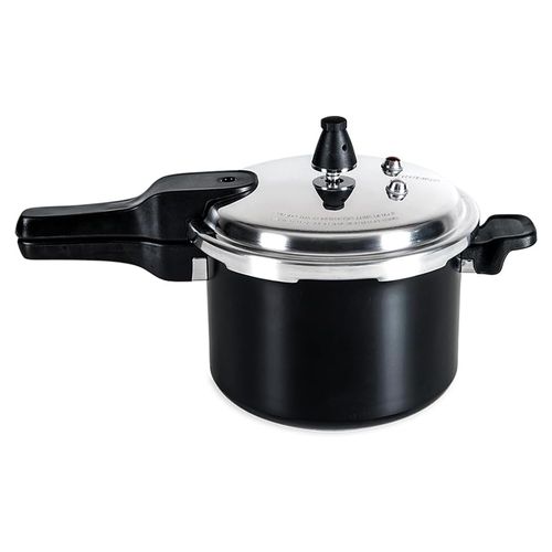 Panela de Pressão Ceramic Life Super com Fundo de Indução 4,2L Preto Brinox