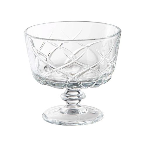 Jogo De 6 Taças Para Sobremesa Loriant Em Cristal Ecológico 240ml L'Hermitage