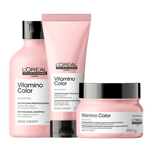 Kit Trio Vitamino Color Serie Expert L'oreal Professionnel