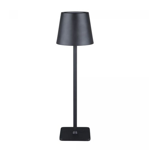 Luminária de Mesa Led 3 Tons Usb Elegance 9,5cm x 9,5cm x 38cm Preta Metal Lyor