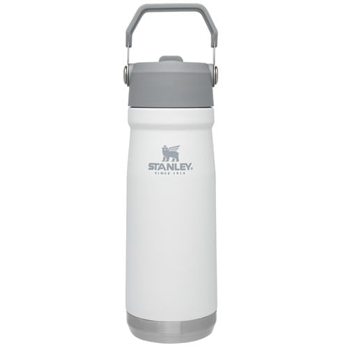 Garrafa Térmica 651ml Branca Flip Straw Stanley