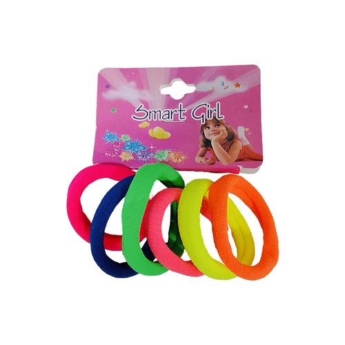 Elástico Para Cabelos  Com 6 Peças Colorido Freecom
