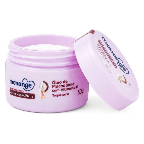 Creme Hidratante Áreas Específicas Óleo Da Macadâmia 50g Monange