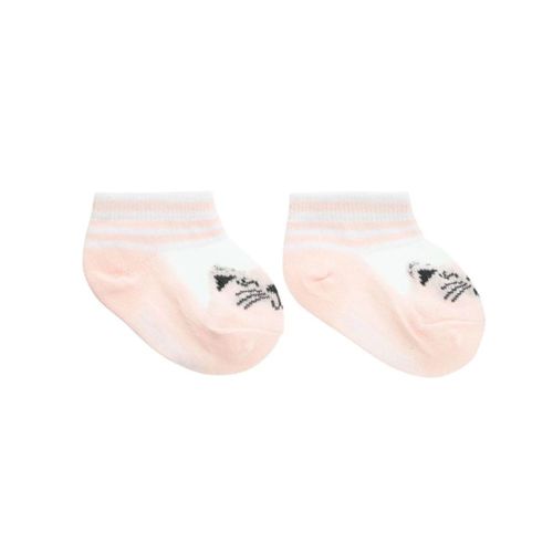Meia Transparente Feminina Rosa Gatinha De 00 A 15 Pimpolho