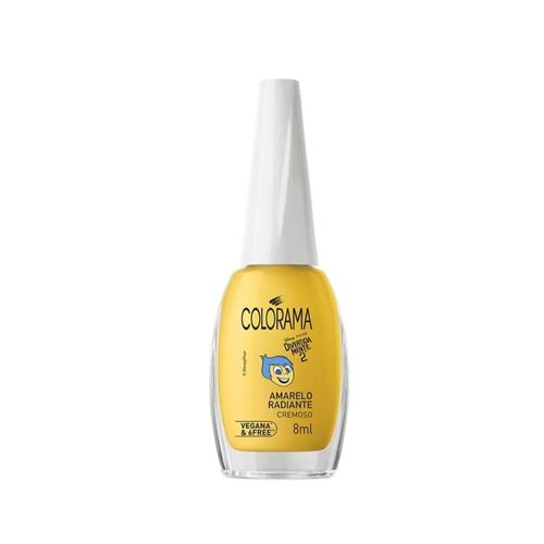 Esmalte Divertidamente 2 Amarelo Radiante 8ml Colorama