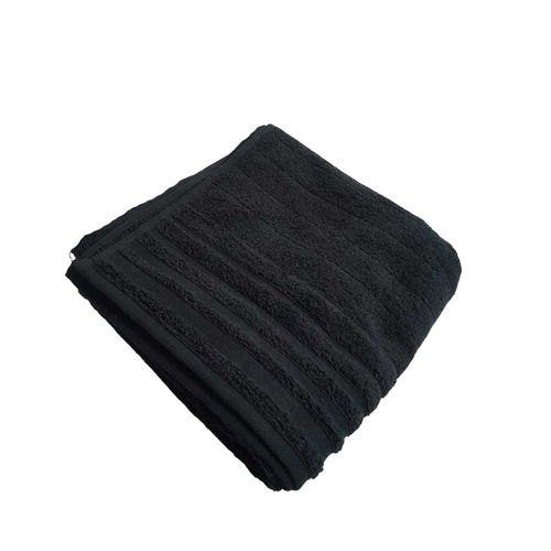 Toalha De Banho Glamour Preta 80cmx1,50m Hipertextil
