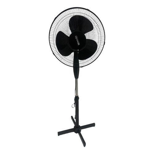 Ventilador De Pedestal Altura Regulável Preto Monaliza